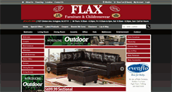 Desktop Screenshot of flaxfurniturespecials.com